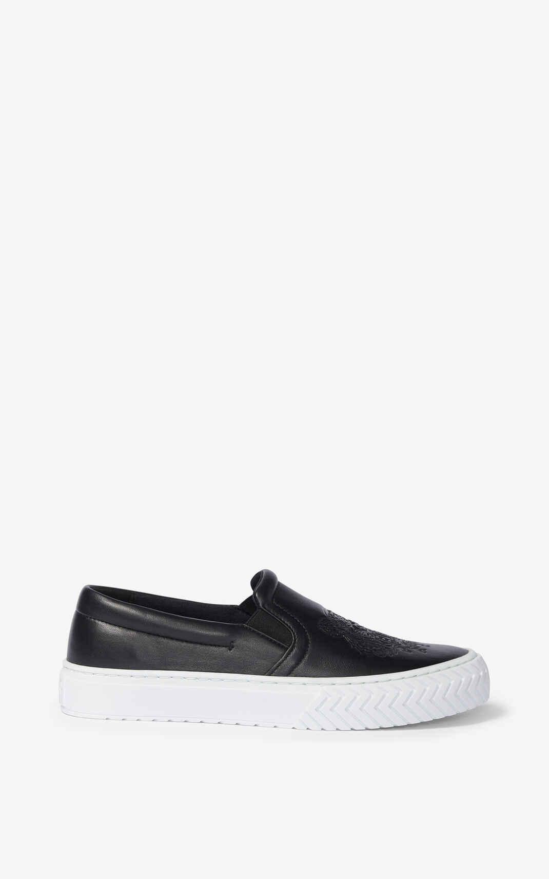 Kenzo K Skate Läder without laces Sneakers Dam | 62790-AFYM